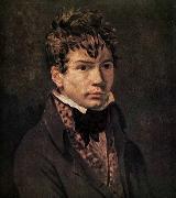 Portrait of Ingres Jacques-Louis  David